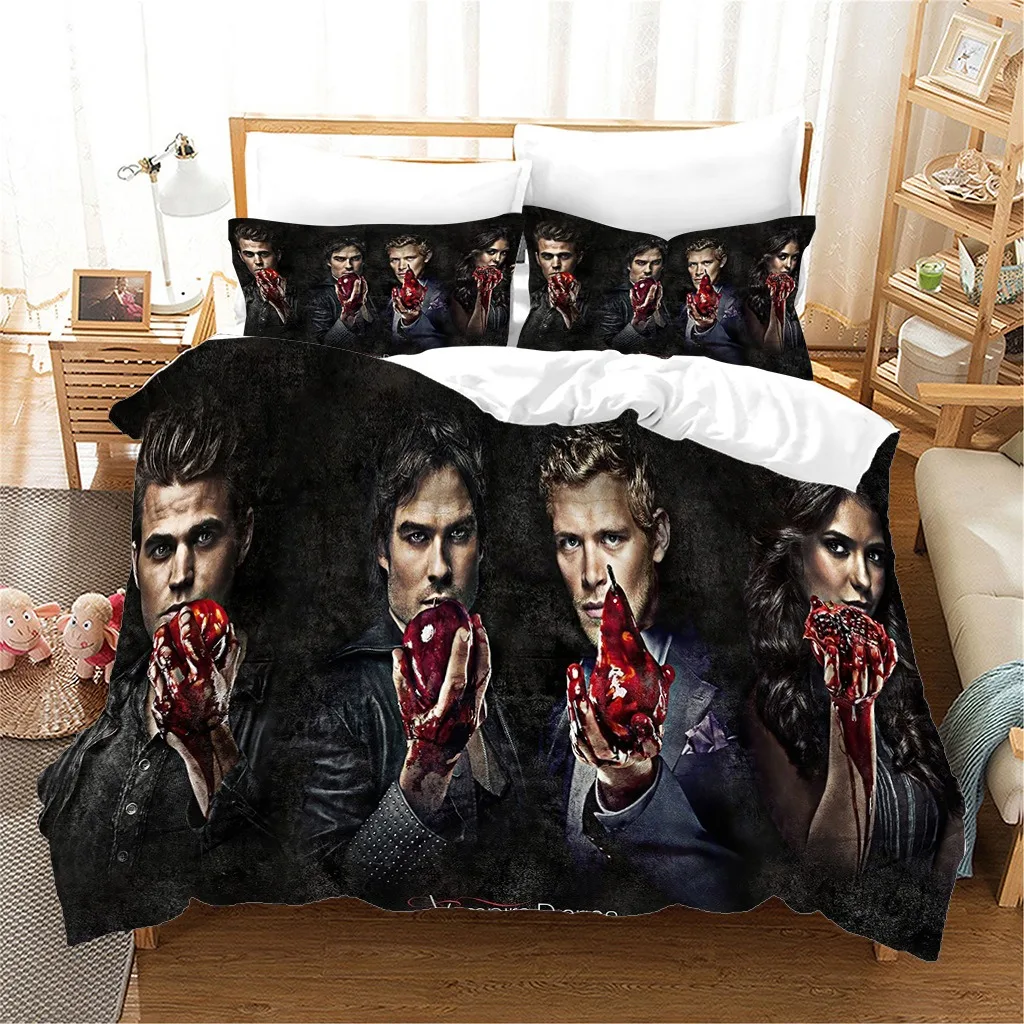 The Twilight Saga printed 3D Bella Vampire girl Bedding Sets,Anime bed supplies set duvet cover bed comforter set bedding set