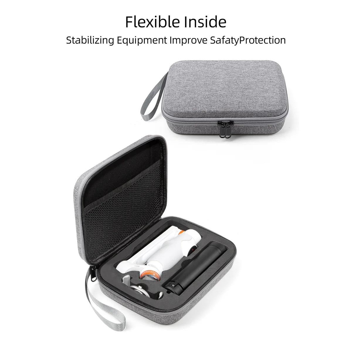 

Portable Bag for Insta360 Flow Stabilizer Gimbal Storage Carrying Case Handbag Light Small Bag Gray