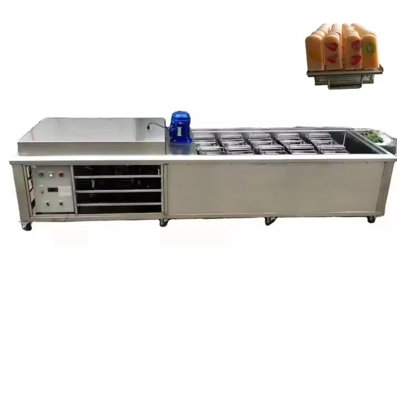 Commercial Fruit Popsicle Machine Household Manual Ice Cream Machine Automatic Popsicle Making Machine customized