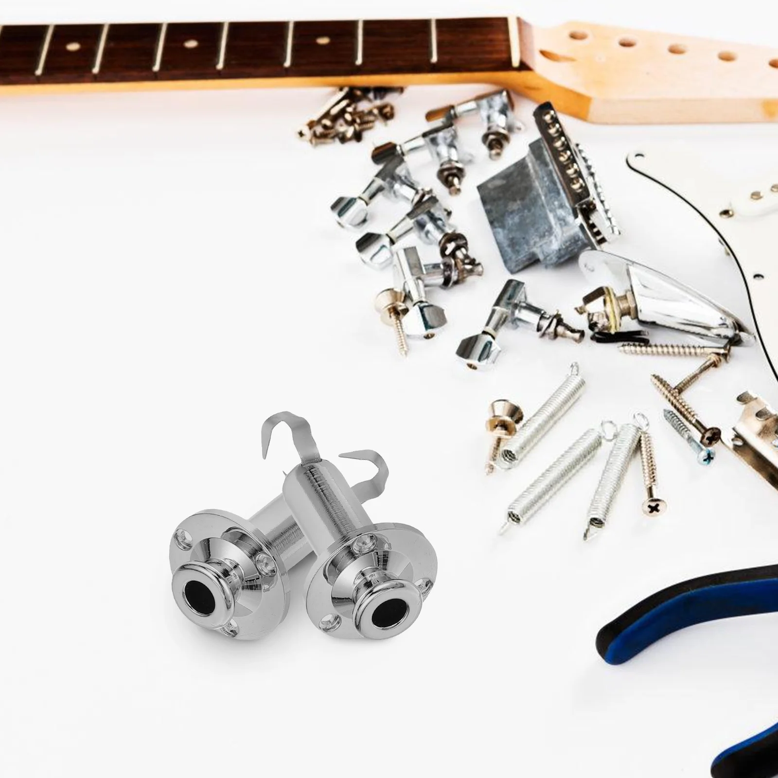 

Guitar Jack Socket Tube Plug Ballad Endpin for Metal Rectangular Output Electric Accessories