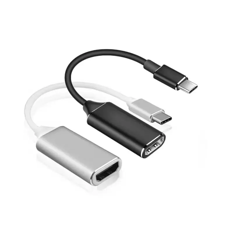 Plug And Play Lossless Image USB C To HD Adapter Clear Color Home Notebook HDTV Long Time High Definition Movie Playback Connect