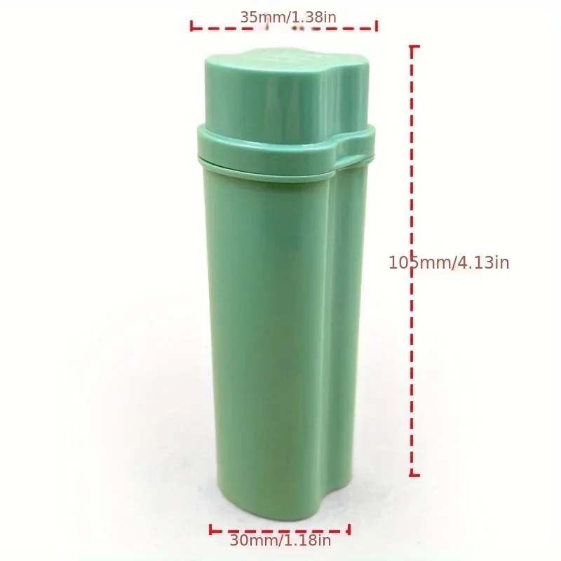 Portable Smell Proof Lighter Holder Pre-rolled Cones Plastic Storage Case Integrated Flip-top Storage Box