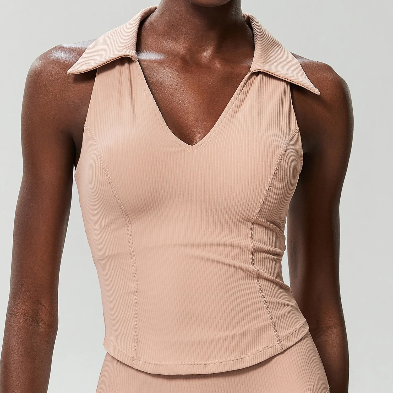 

Женский ударопрочный беспроводной спортивный бюстгальтер пуш-ап с v-образным вырезом, укороченный топ для фитнеса, тренировок, бега, тренажерного зала, йоги, теннисной одежды