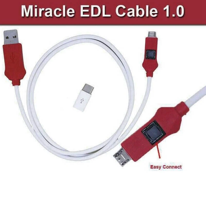 MIRACLE kabel EDL untuk Xiao Mi dan Qualcomm Flash dan buka untuk Port 9008