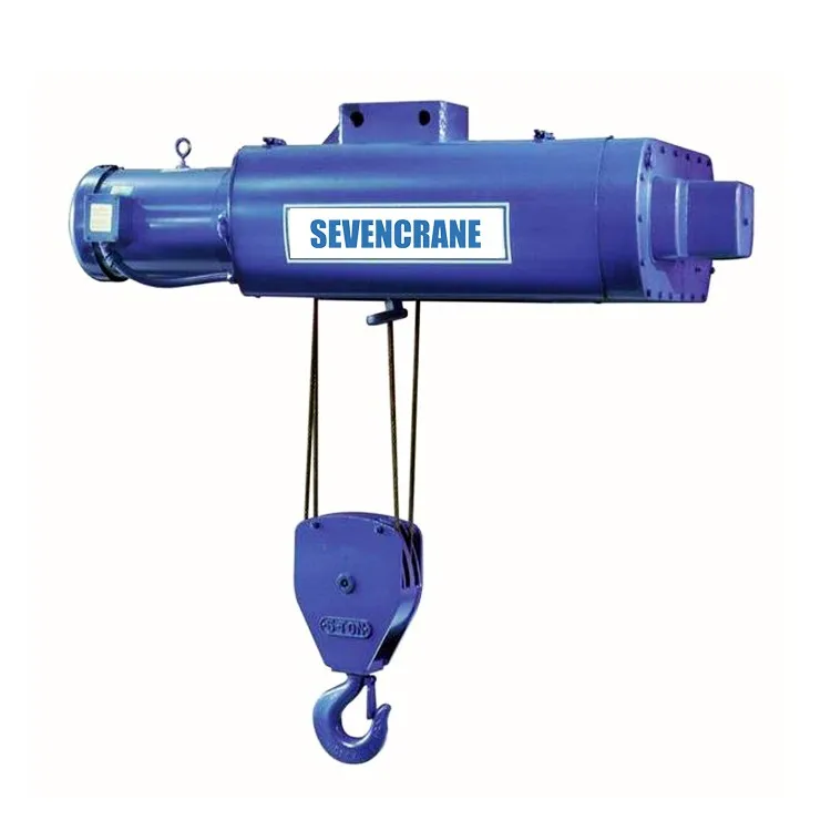 5T Electric Wire Rope Hoist Single Speed 8m/min