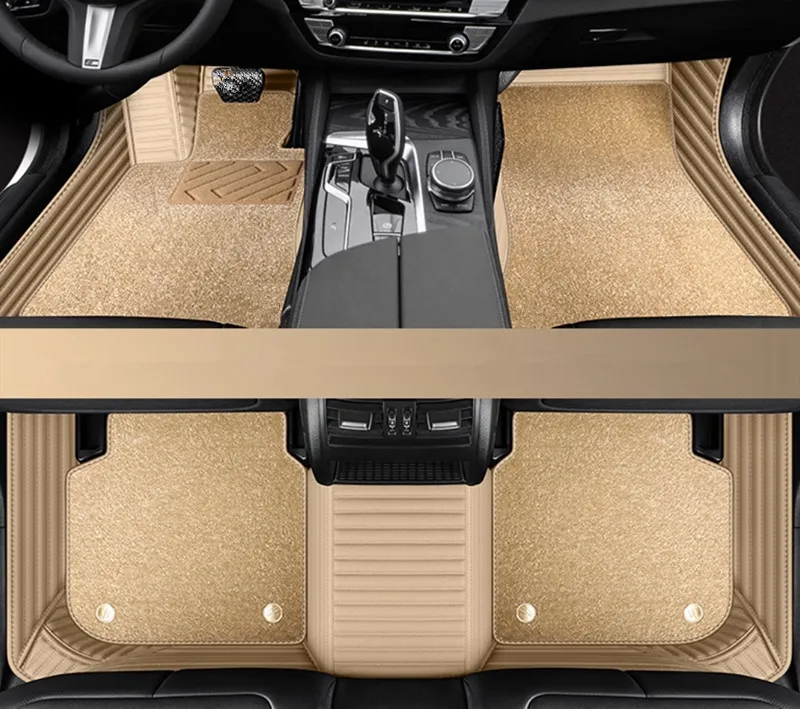 

Good quality! Custom special car floor mats for Hyundai Santa fe 5 seats 2025 durable double layers carpets for Santa fe 2024