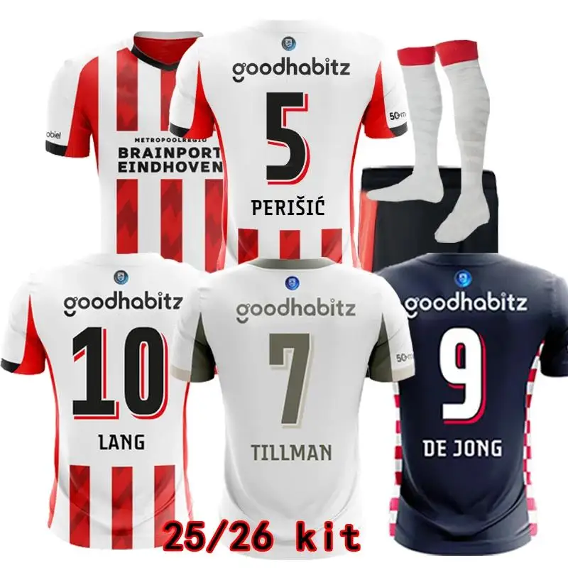 

PSV-kit voor kinderen uit 2025 Shirt 25 26 psv-kit voor volwassenen 10-20 dagen. Het komt in uw land aan