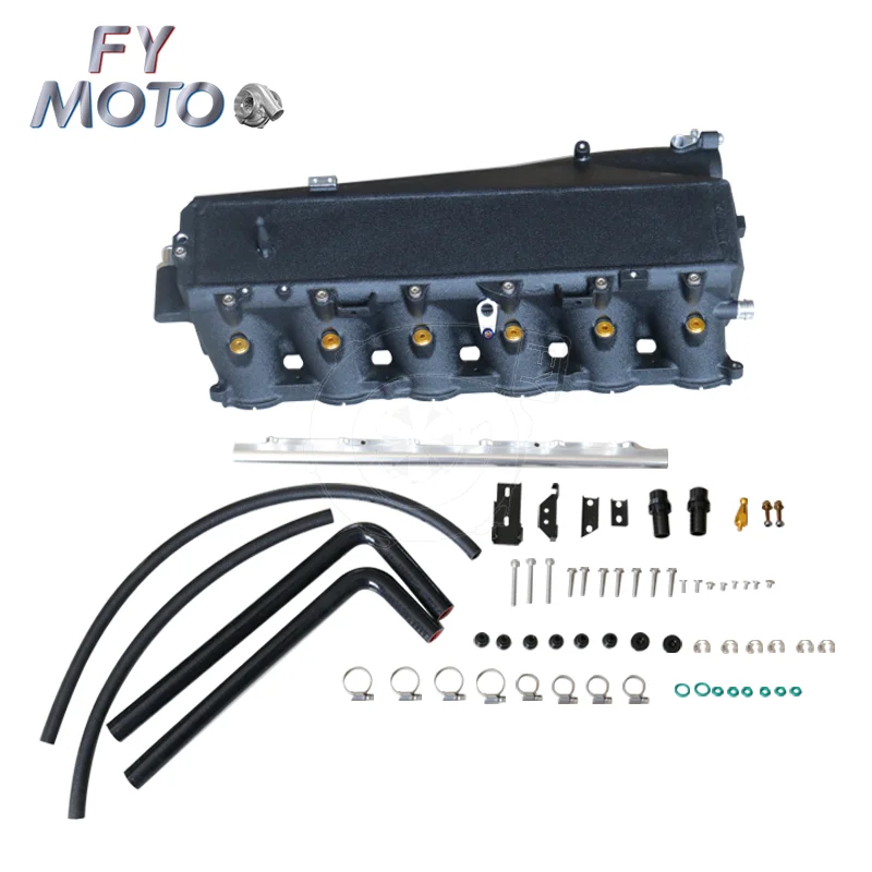 

Торцевые баки с ЧПУ Gen 2 B58 Зарядный воздушный охладитель Впускной коллектор для BMW M340i B58 G20 G29 Supra A90 3.0T 2020+ LB