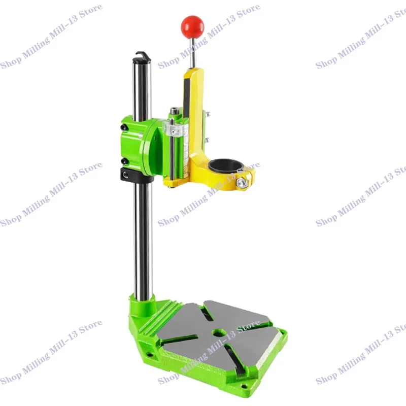 Soporte eléctrico multifunción giratorio de 90 °, Banco de perforación para carpintería, mesa de posicionamiento, soporte de taladro, alicates de banco, abrazadera de banco