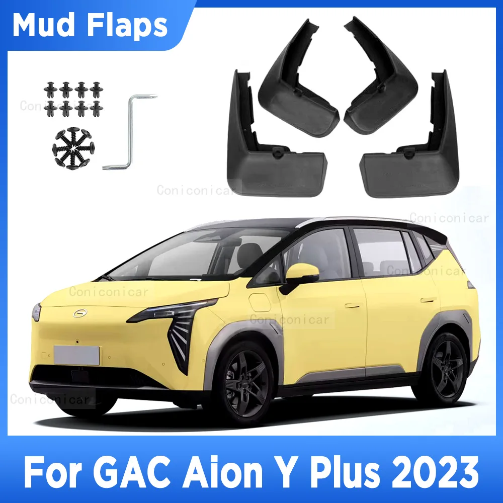 

For GAC Aion Y Plus 2023 Mud Flaps Splash Guard Mudguards MudFlaps Wheel Front Rear Fender Auto Styling Car Accessories