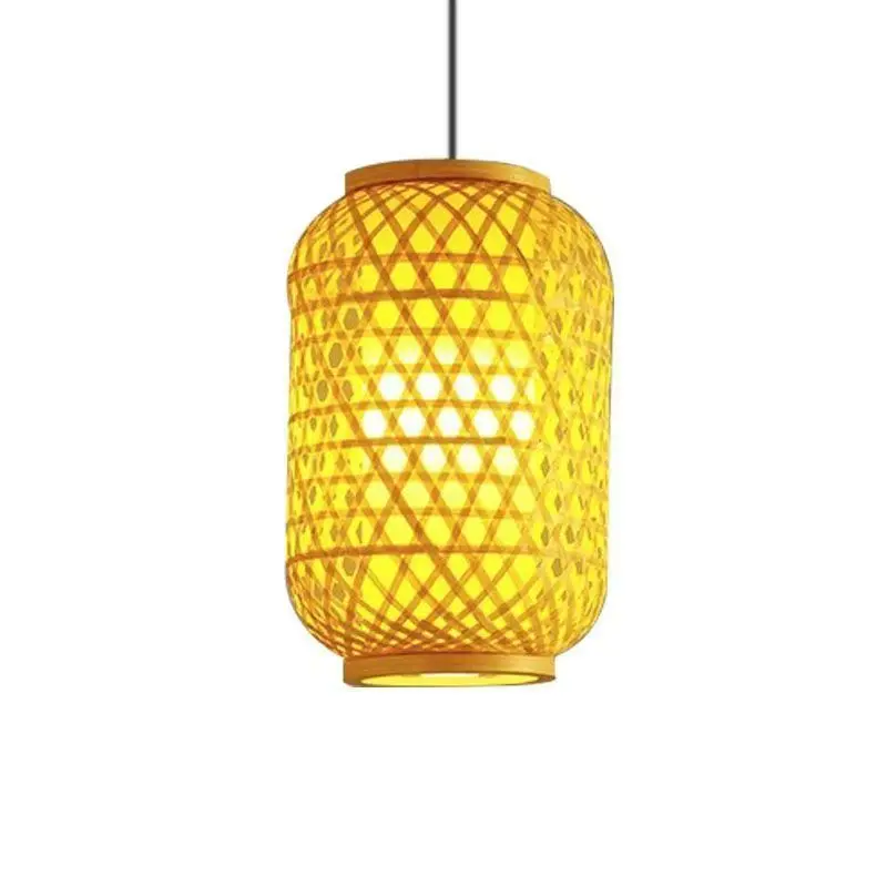 1pc Bamboo Lantern -width 20cm - Height 30m-for Wall Lamp for Farmhouse,Restauran