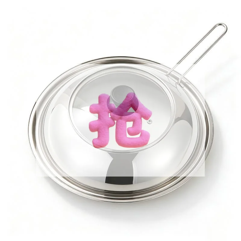 New 30/32/34/36cm Oil Splatter Guard Heat Resistant Visible Frying Pan Splatter Cover Detachable Pot Lid Home Kitchen
