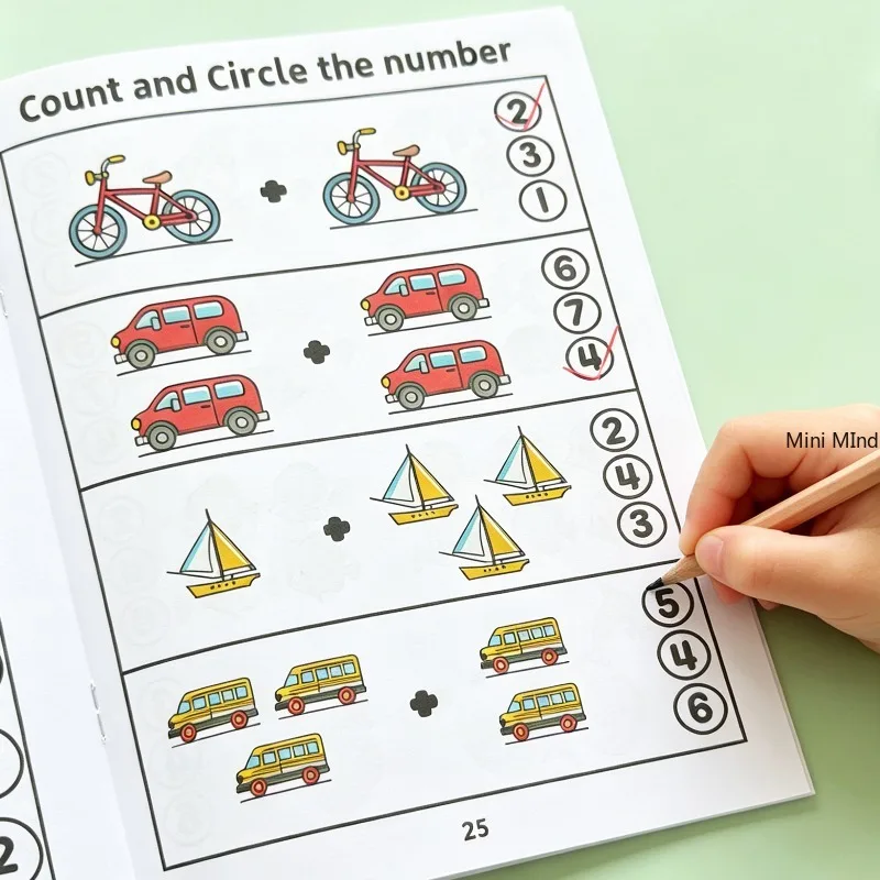 A Fun Exercise Book for Filling in The Blanks Corresponding Quantity According To The Pattern Prompts To Improve Math Thinking