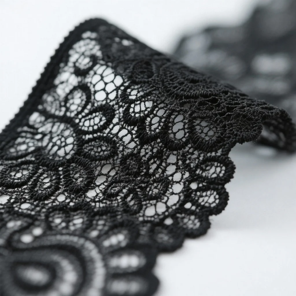 9cm Elastische Spitze Nähzubehör für Kleidung, Hüte, Handarbeit und DIY – Detail 4