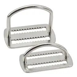 Anillo D para buceo, hebilla de cinturón, anillo D para buceo, diseño de diente de sierra, accesorios de buceo de alta durabilidad, surf, buceo, pesca, escalada
