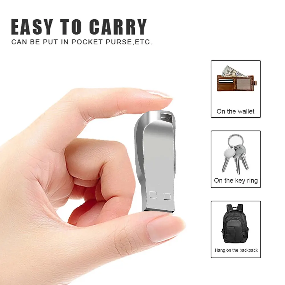 USB 2.0 Pendrive USB Flash Drive 4GB 128GB 64GB 32GB 16GB 8GB Stick Pen Drive FlashDrive 2.0 impermeabile