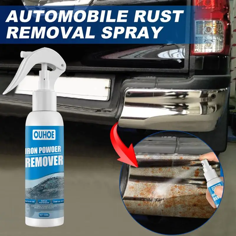 

Car Rust Stain Remover Spray Multifunctional Car Rust Converter Auto Window Rust Remover Derusting Spray Car Rust Converter