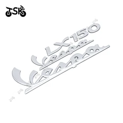 Calcomanía de carenado 3D para motocicleta, pegatina con logotipo impermeable para Vespa Lx150 Lx125 Lx 125 150, almohadilla 3D, emblema lateral del cuerpo, accesorios
