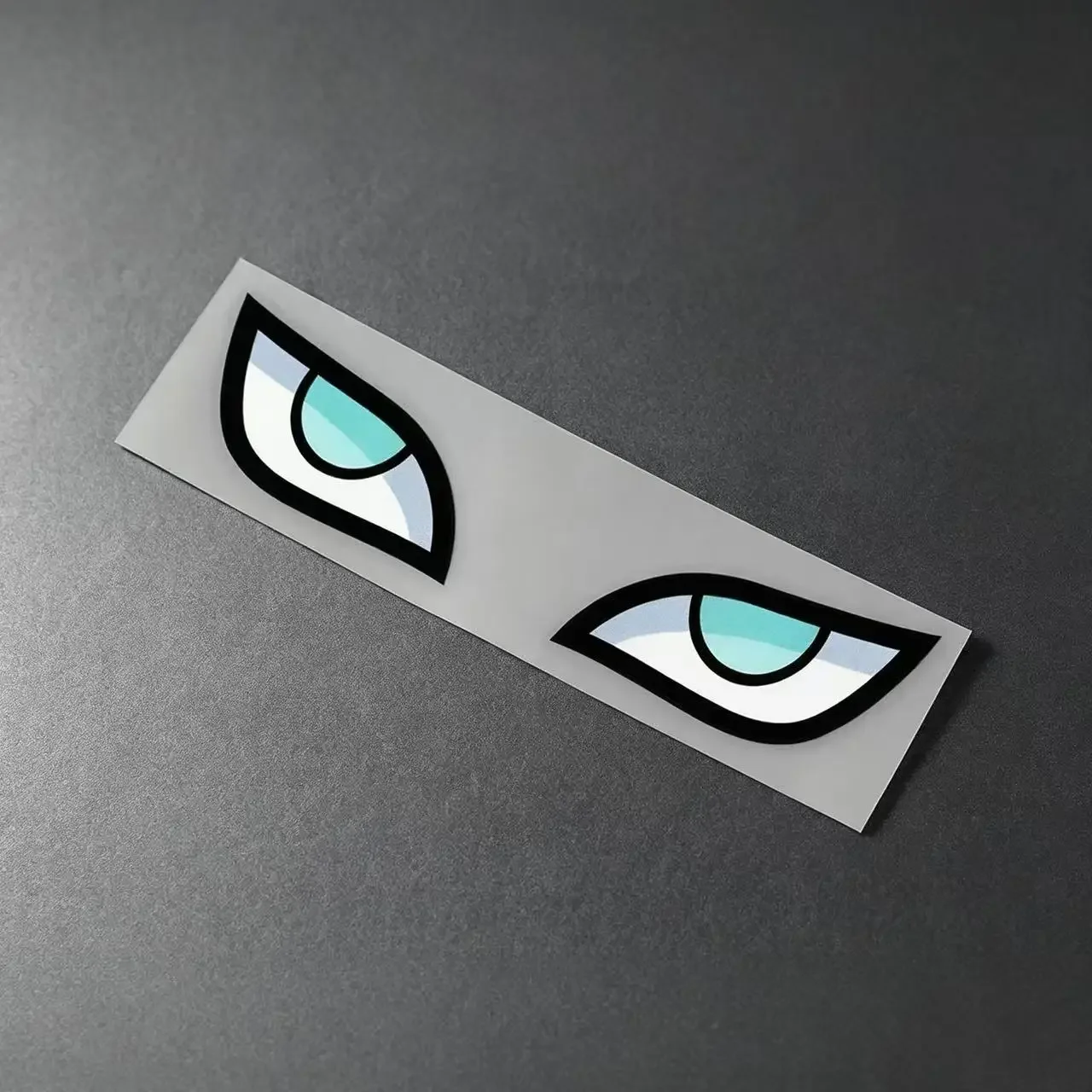 1PC Devils Eyes Car Sticker Motorcycle Helmet Reflective Decoration Maverick Yadi Personality Creative Motorcycle Sticker Decors