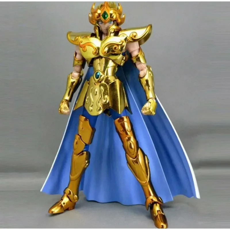 (In stock) MC model Leo Gold Saint Cloth Warrior Myth Ex2.0 Ex Leo Aiolia modified movable doll toy gift metal doll gift