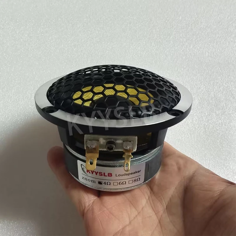 

KYYSLB Midrange Speaker Drive Unit 3-3.5 Inch Aluminum Frame Mid Range Speaker for Home Audio Midranges Speaker for Car Audio