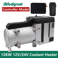12KW 12V 24V  LCD Controller For RV VAN CAR BOAT Coolant Parking Heater Similar Eberspacher Hydronic Webasto Thermo Top