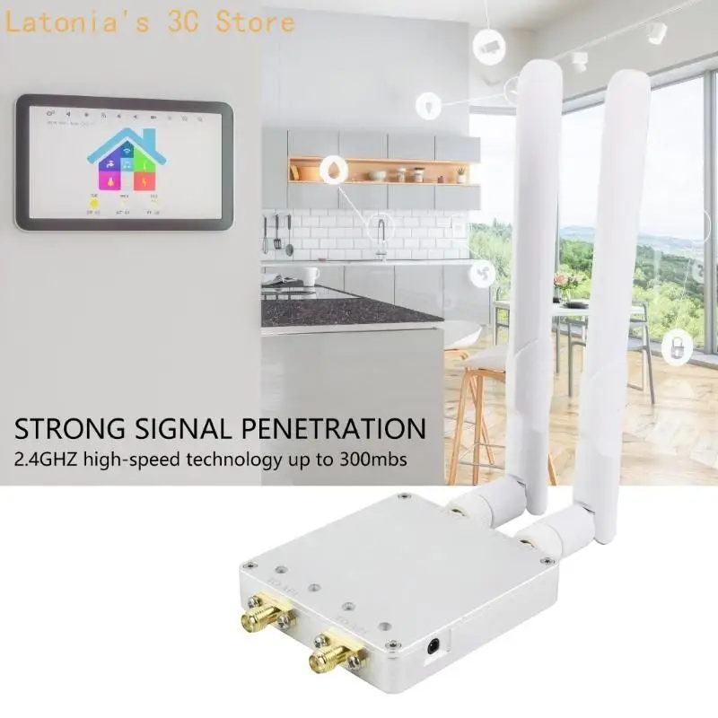 

X3UB Efficient 4W Wireless 2 Antennas 5.8Ghz+5.8Ghz Amplifier
