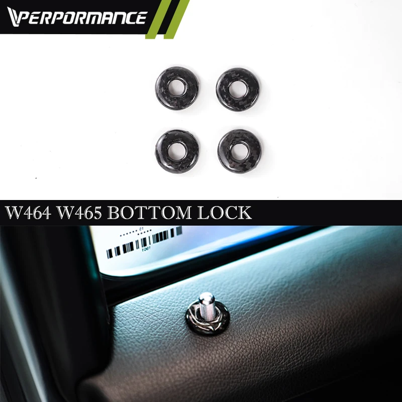 

2019-2025Year G-Class W465 W464 Dry Carbon Fiber W465 bottom of lock INTERIOR for G450D G500 G63 Auto Parts Inner Trim