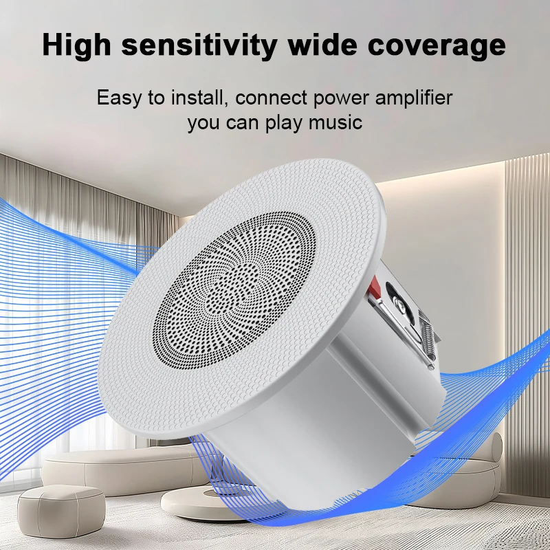 Wholesale 3 Inch Ceiling Speaker 4 Ohms 10W With Rimless Opening hole 75-80mm for Home Theater Passive Ceiling Speaker