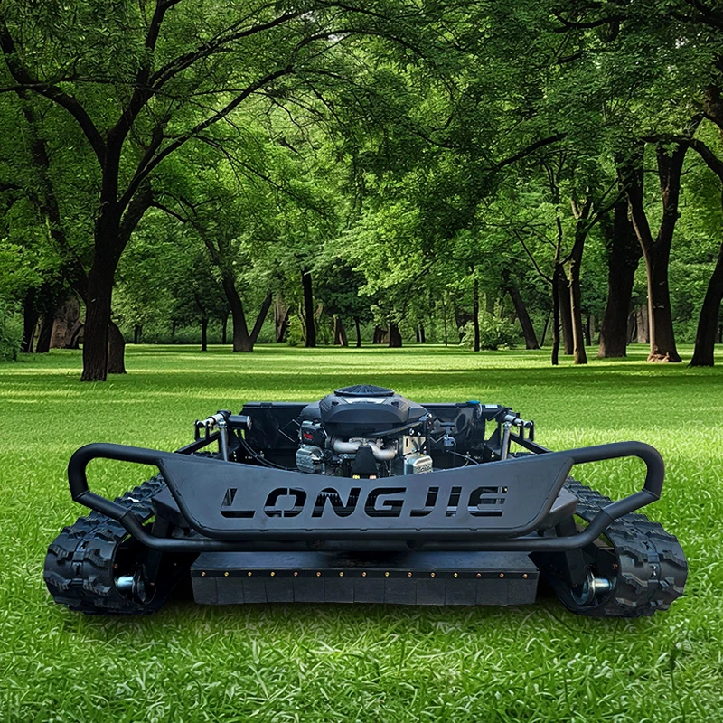 Commercial remote control lawn mower, 1300mm cutting width, large Fields10-70 all-terrain crawler lawn mower waterproof design