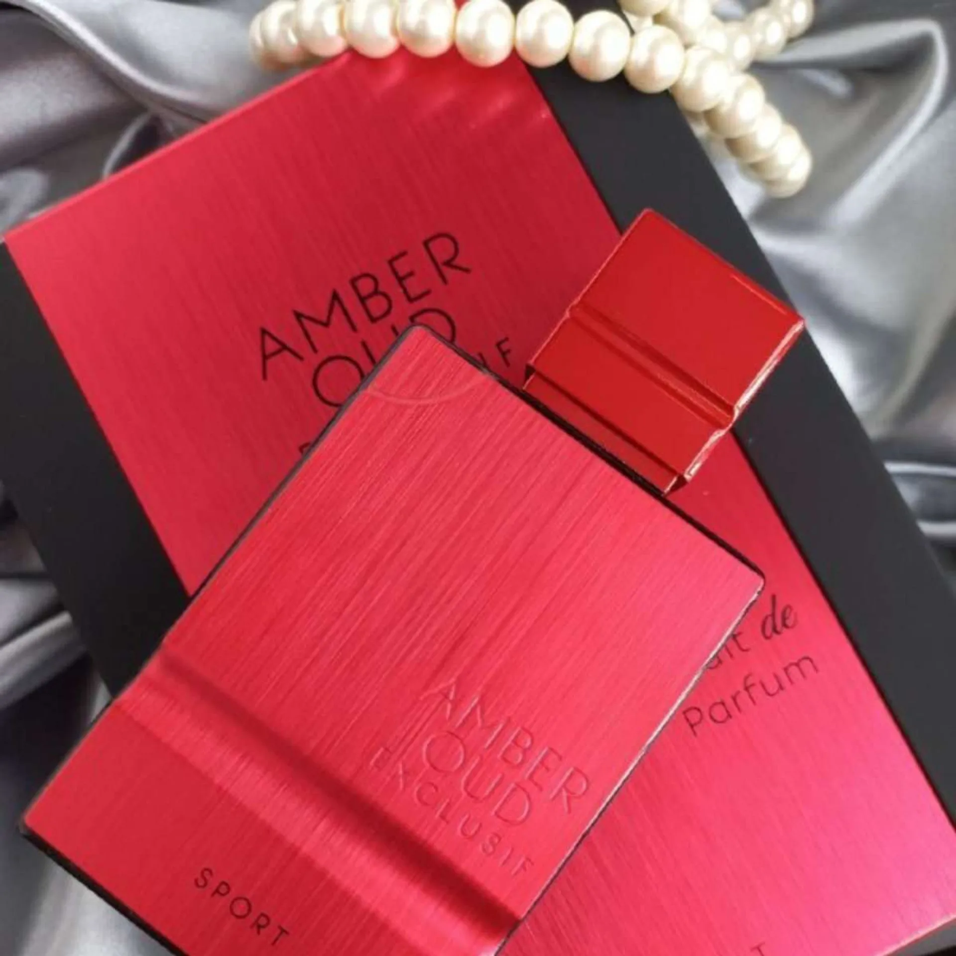 

Al Haramain Amber Oud Exclusif Sport Eau De Parfum 60ml Perfume for Men Women Fresh Spicy Woody Long Lasting Holiday Gift