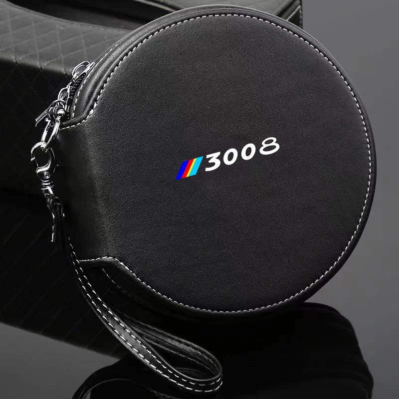 20 pcs pu Leder Auto CDbag CD VCD DVD Disc Halter tragbare Ordner Fall Trage tasche Organizer für Peugeot 3008 2008 308 208