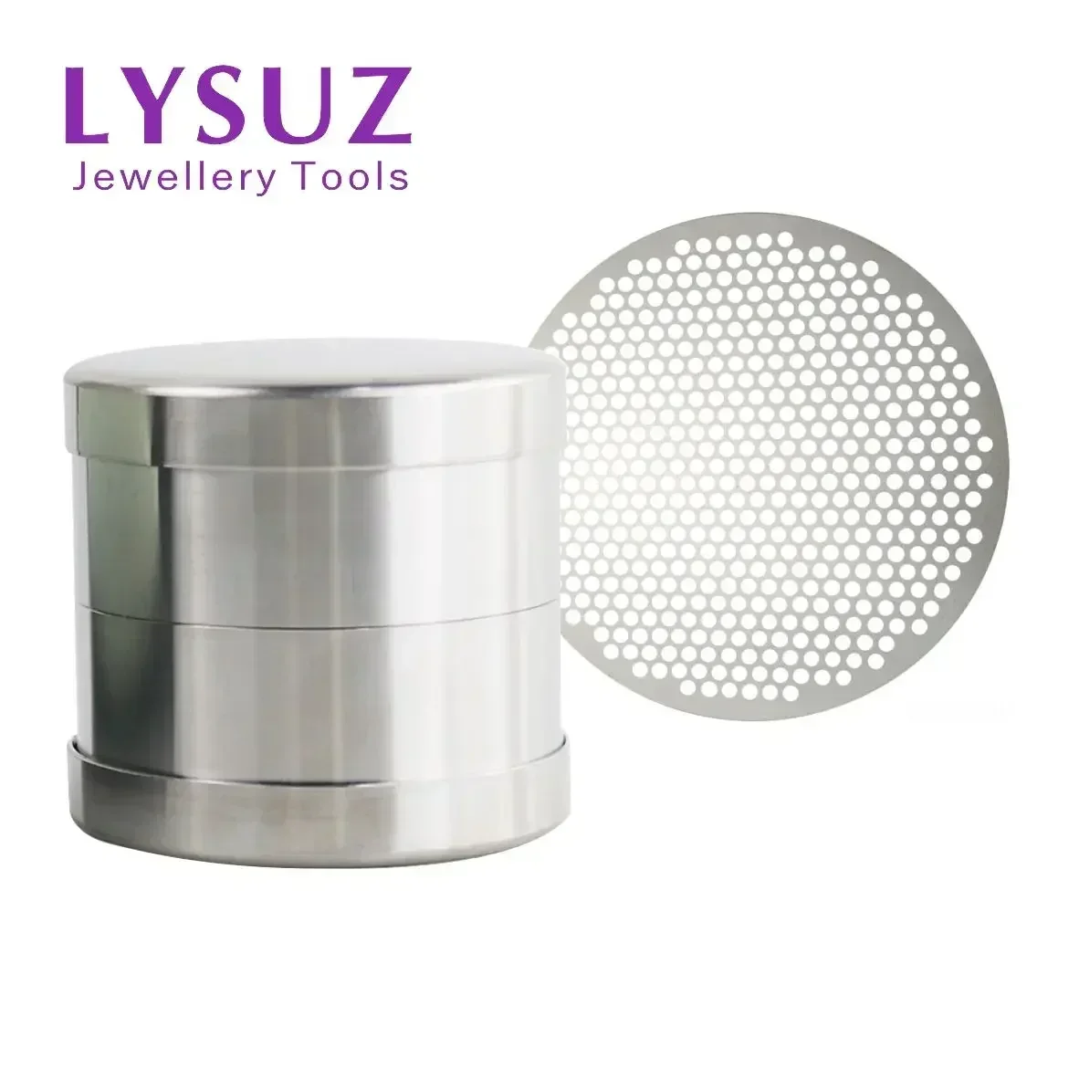 

Diamond Sorting Sieves Set Stainless Steel 0.15MM Thickness 65MM/80MM Diameter Precise Classification Gemstone Jewelry Tools