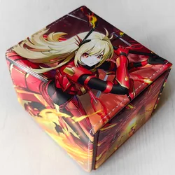Yugioh Sky Striker Ace-Kagari Deck Box Yu-Gi-Oh! TCG OCG PTCG Trading Cards Pu Leather Storage Box 100+