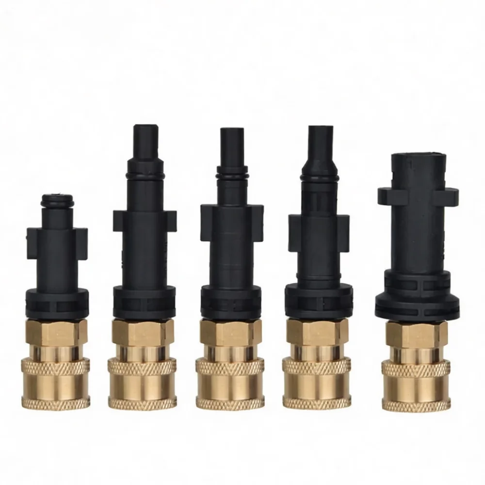 1 4 Inch Quick Connect Fitting Adapter For Karcher Lavor Bosch Black Decker Washer Foam Cannon Spray Gun Cleaning Tool