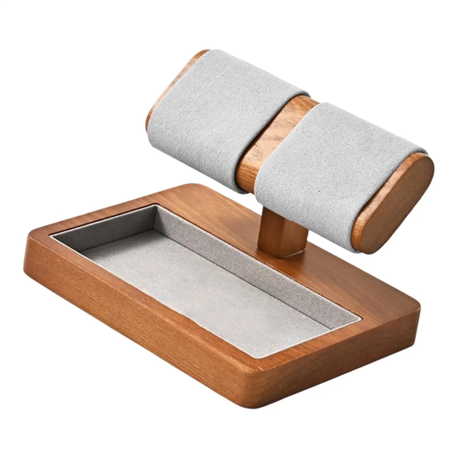 Wood Watch Display Stand Practical Elegant Watch Holder for Tabletop Home Store