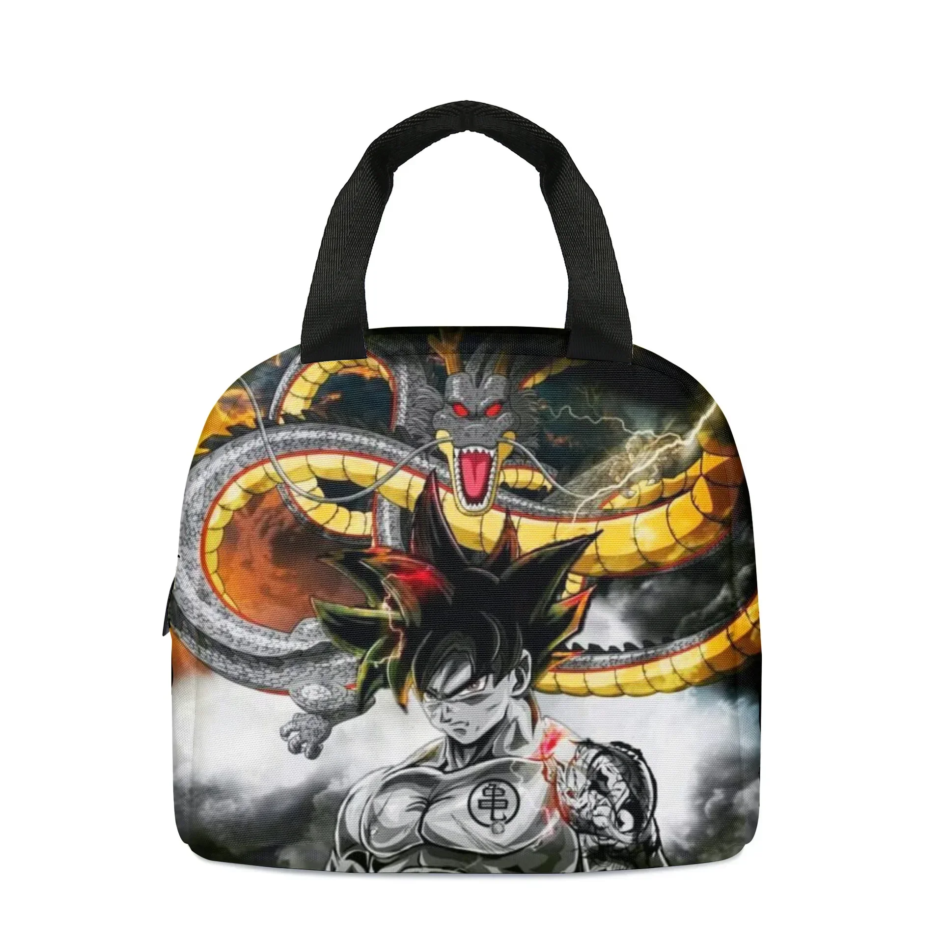 3D Dragon Ball Meal Bag Cartoon Portable Ice Bag Kids Lunch Bag Birthday Gift Anime Kawaii Cartoon School Bag Mochila