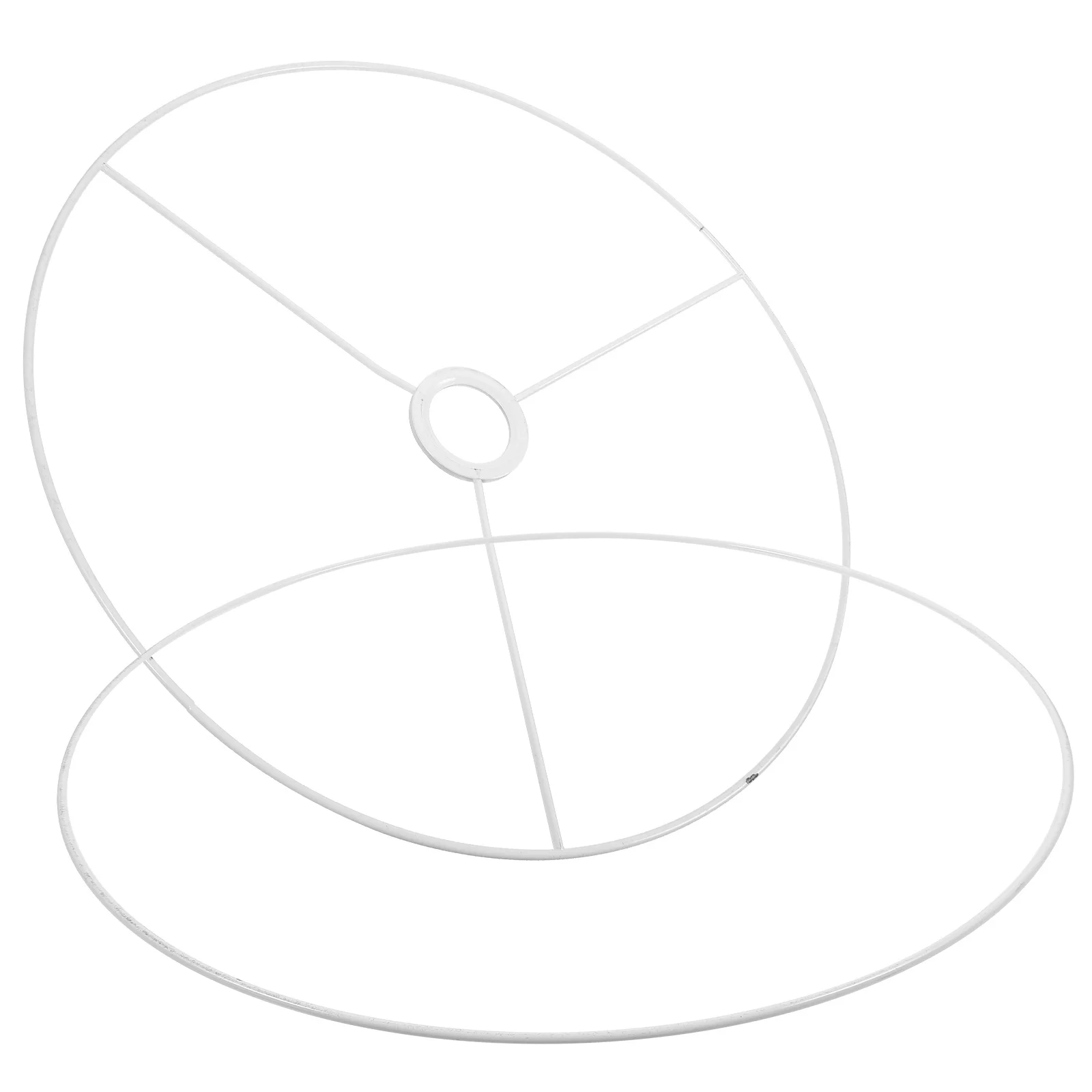 

Lampshade Frame Diy Metal Ring For Ceiling Lamp E27 Base Light Cage Guard Chandelier Brackets Pendant Frames