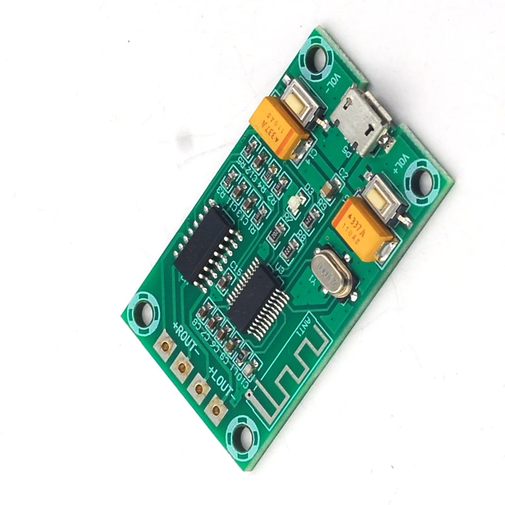 Micro USB 5V 10W PAM8403 Bluetooth Digital Stereo Amplifier Board 3W*2 2 Channel Class-D Audio Amplifier Module 3W+3W XH-A151