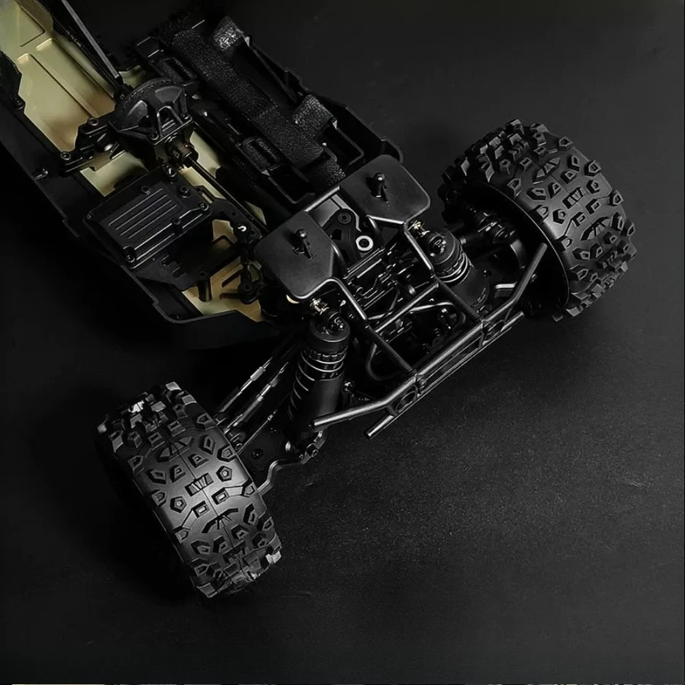 K2 1/8 4WD Remote Control Car Deep Blue Replica Beetle High-Speed ​​Off-Road Vehicle Electric Short Truck Toy Model