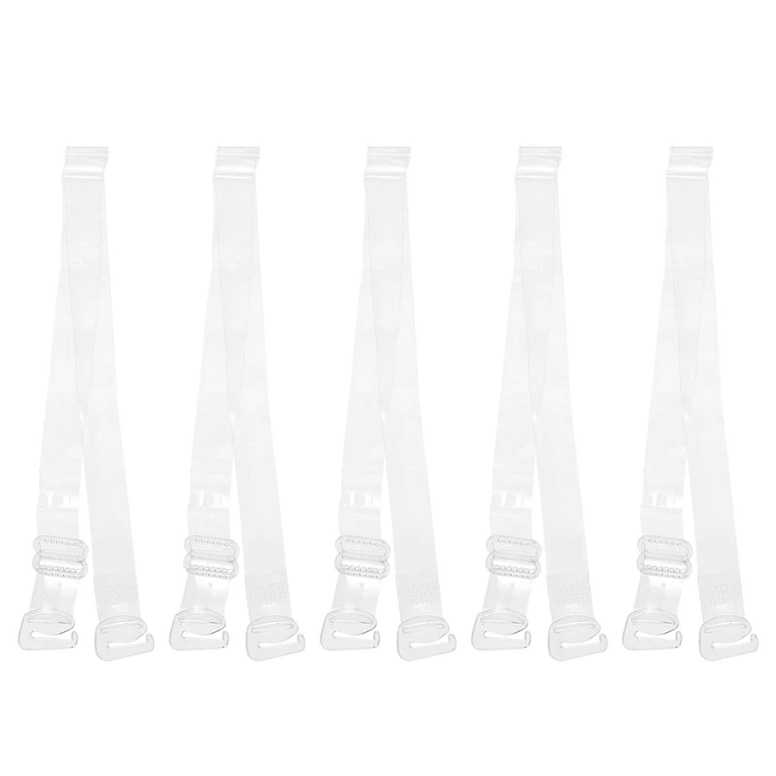 

Transparent Shoulder Straps Non Slip Adjustable Length Replacement Bra Strap Sheer Underwear Accessories Elastic Holder