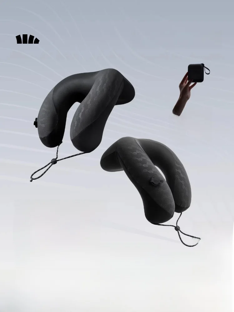 

Portable Iatable Prure Pillow Travel Air Ne Pillow U-aped Supportive Baggage Canion Lightweight Air Mattr