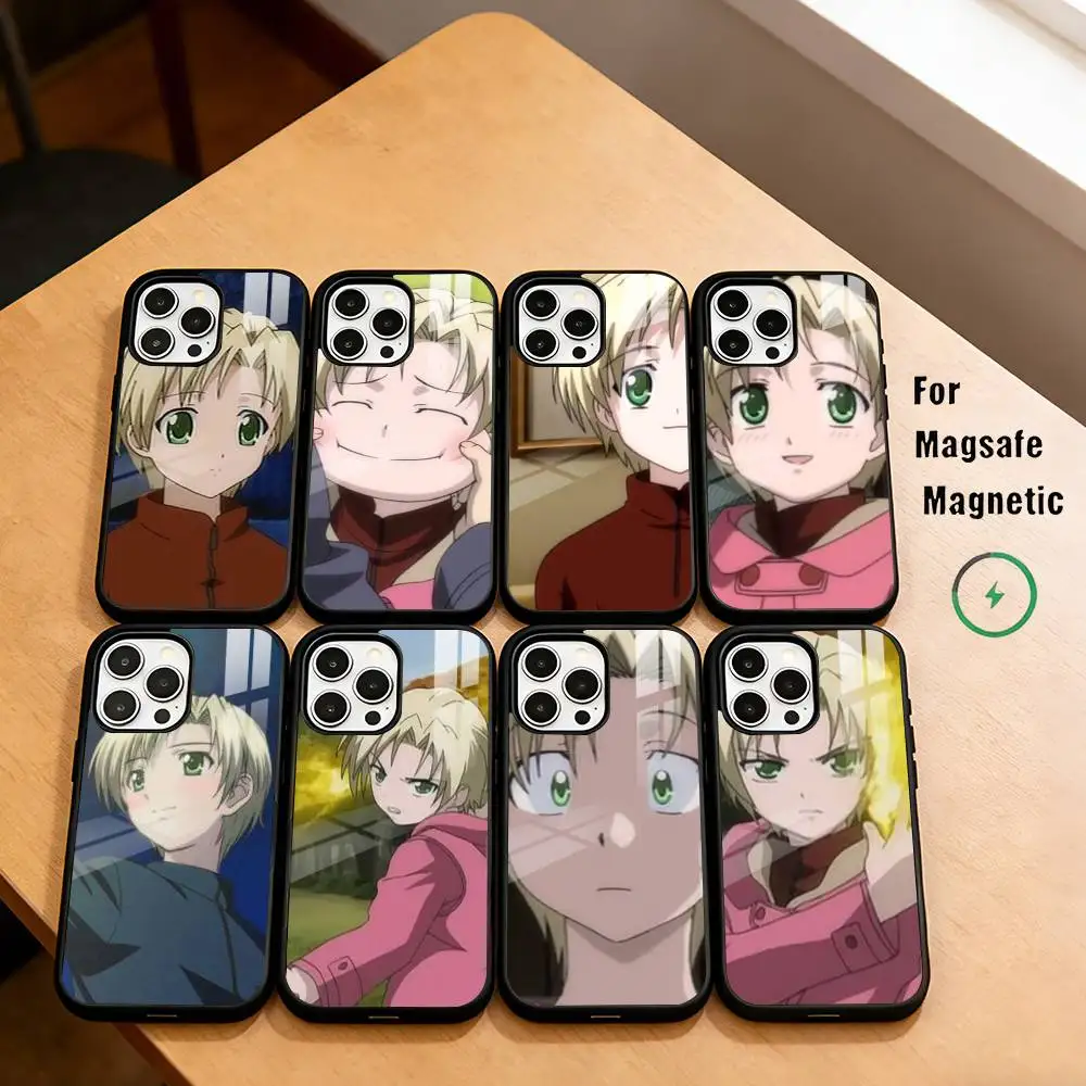 F-Fireball Boy R-Ren K-Kannagi Phone Case For iPhone17,16,15,14,13,12,11 Plus,Pro Magnetic with Magsafe Wireless Charging