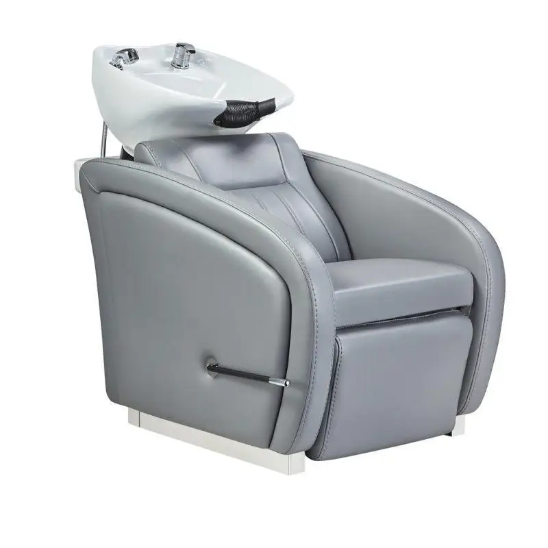 

New Hot Sale Best Value Barbershop Salon Hair Equipment Shampoo Chair With Basin