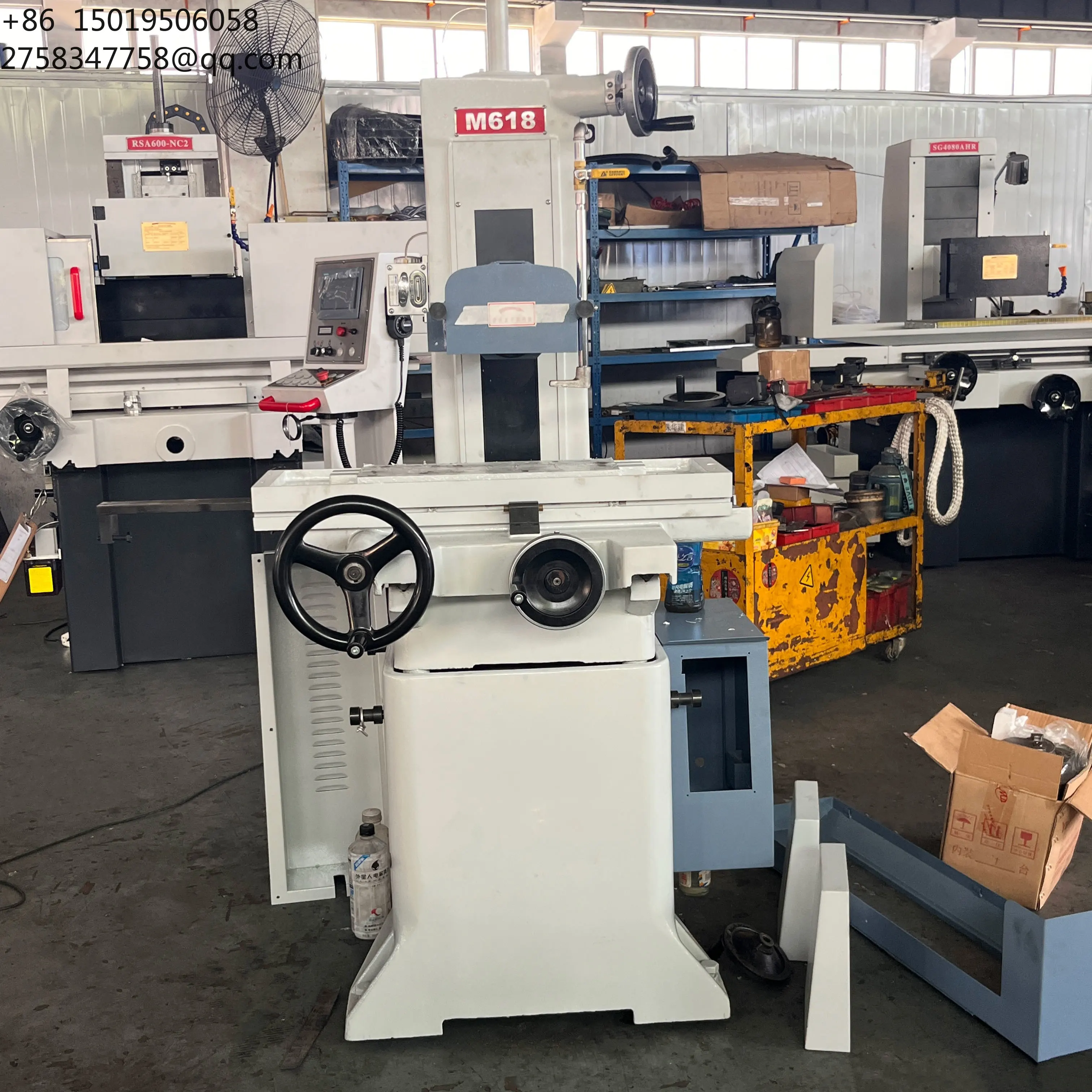 Robust Structure Metal Manual Turning Mini Flat Rectificadora Cylinder Head Surface Grinder Grinding Machine