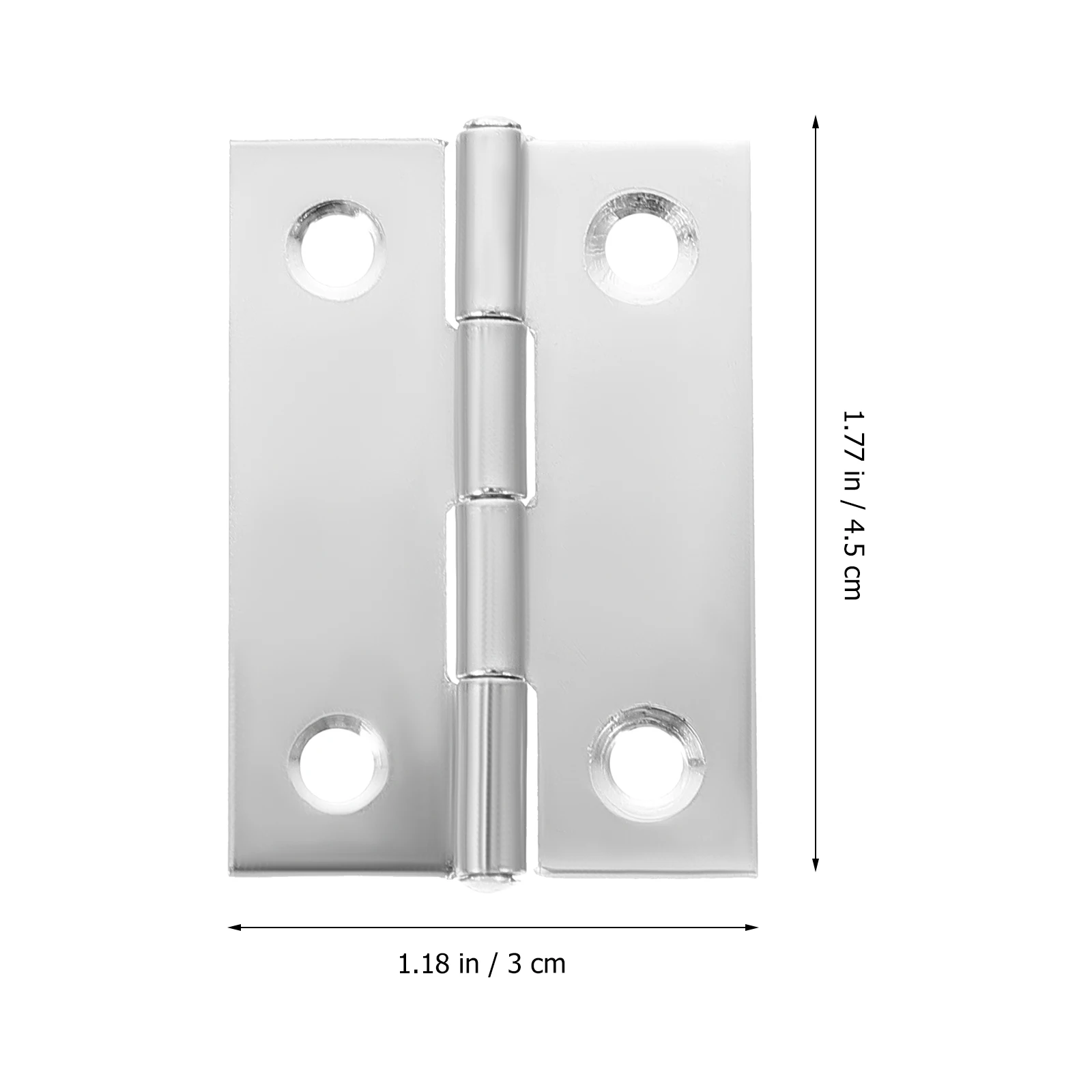 

30pcs Stainless Steel Hinges Durable Door Hinge For Cabinet Cupboard Furniture Home Frame Window Hinge Replacement Hardware