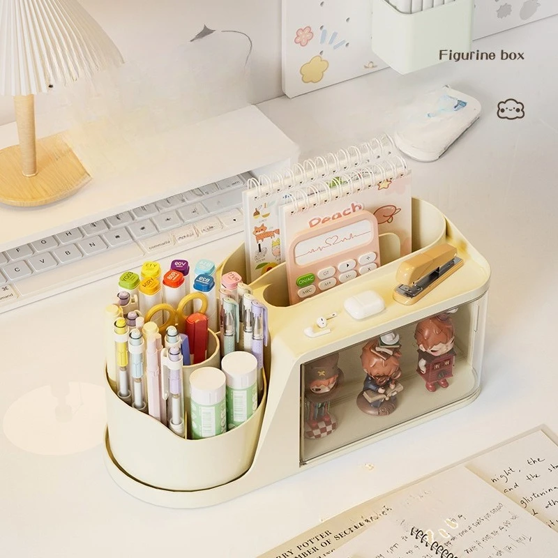 Makeup Brush Organizer Multifunctional Cosmetic Storage for Lipstick Eyeshadow Brushes Luxury Plastic Cream Pen Holder