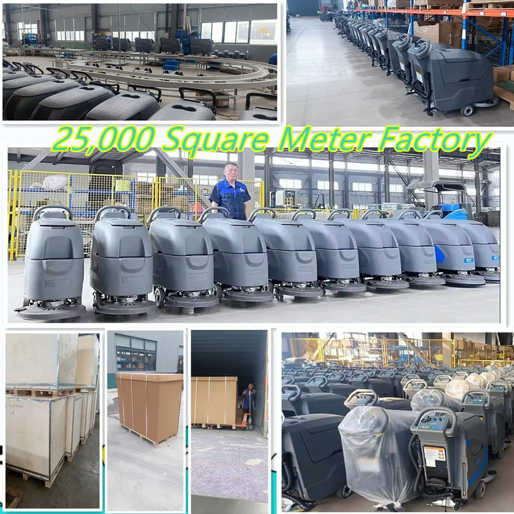 معدات تنظيف فرشاة تنظيف الأرضيات الصناعية متعددة الوظائف على جهاز تنظيف الأرضيات