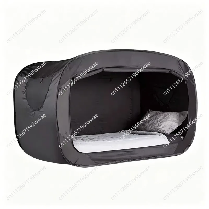 Camping folding tent free of installation integrated student dormitory blackout curtain  mosquito net