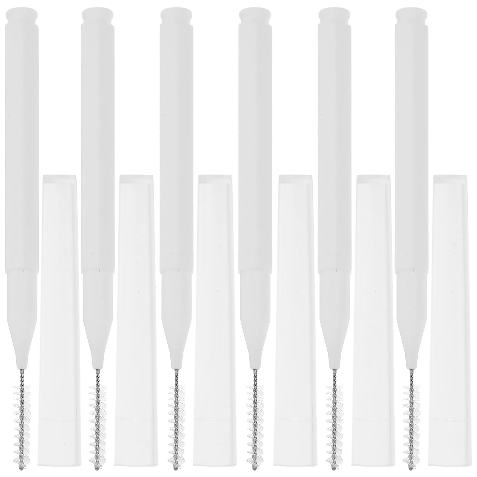 

4 Boxes Multi-Function Shower Head Cleaning Brush Compact Design Easy Operation Strong Reliability Shower Head Cleaner